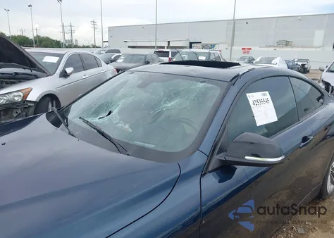 2015 BMW 428I из США, поврежденный, VIN WBA3N3C59FK232355